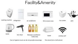 [江東]アパートメント(34m2)| 1ベッドルーム/1バスルーム