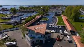 Nice harbor lodge located in the marina