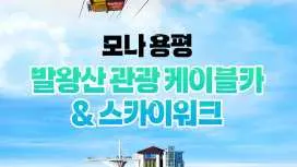 강원 평창 모나용평 발왕산케이블카&스카이워크 이용권