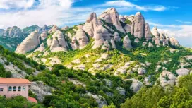 Montserrat half-day tour by cogwheel train