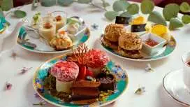 マダム・フー限定アフタヌーンティー:ピンクミストとバタフライ - フローラルアフタヌーンティー | 香港セントラルヘリテージアフタヌーンティー特別オファー