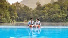[KKday Exclusive] Home Phutoey River Kwai Hot Spring Resort 2D1N Stay in Kanchanaburi | Thailand|With breakfast &dinner &bamboo rafting experience
