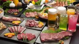 日本大阪|人气烧肉吃到饱餐厅   烧肉屋大牧场   道顿堀店| 线上预订