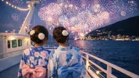 [Limited time] Shizuoka Izu|Atami Fireworks Festival & Izu Panorama Park|Depart from Tokyo