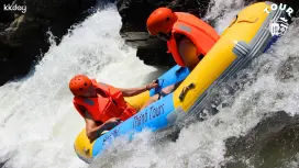 호아푸탄 입장권 & 워터슬라이드 참여, 다낭 래프팅 활동
