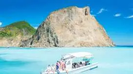 Yilan Guishan Island Milk Sea Private Charter Boat(8-11 people): Water Slide + Banana Boat + SUP, Fishing [Southeast Asian Style Speedboat]