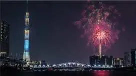 View the 49th Sumida River Fireworks Festival from a boat [Horigotatsu Houseboat Plan] (Meet and disperse at the venue)
