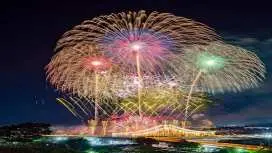 [Limited Tour for Fireworks Display] Fukuroi Enshu Fireworks & Oku-Oi Rainbow Bridge and Trolley Train 2-Day Tour | Departing from Ueno/Shinjuku