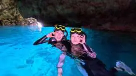 日本冲绳|青之洞窟浮潜|私人包团浮潜! GoPro拍摄&免费水下喂食