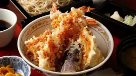 Tennozu Isle, Tokyo |. Tempura Miki an(味喜庵 天王洲アイル店)|. เฉพาะจองที่นั่งเท่านั้น