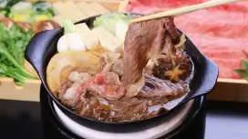 Kanagawa, Japan|A5 Wagyu Hot Pot Ukon|Hakone Riverbed View Restaurant