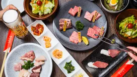 Hokkaido, Japan|RAZAN Charcoal Grill Susukino Branch|A5 Grade Wagyu Grilled