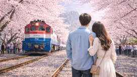 2026 Jinhae Cherry Blossom Day Tour from Seoul | Round-trip Shuttle