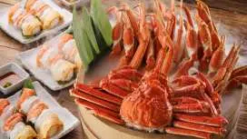 Tokyo, Japan|Crab Sammai Shinjuku Store|All you can eat king crab and snow crab