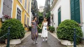 【マカオ発着】フォトジェニックな世界遺産巡りツアー by ホンマカバス(エッグタルトの試食付き・日本語ガイド )