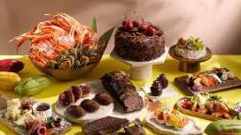 合和酒店|大堂咖啡廳|半自助午餐|冰鎮海鮮半自助晚餐|復活節繽紛盛饗半自助餐|春日限定可可半自助餐|中式點心|消費滿指定金額可享免費泊車|酒店自助餐優惠2026|灣仔