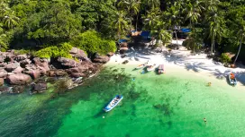 Phu Quoc Island-Hopping Day Tour: Thom Island, Gam Ghi Island, May Rut Island & Cable Car Experience | Vietnam