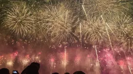 Enjoy the spectacular fireworks from seats right next to the launch site! The 4th Gifu Nagara River Fireworks Festival [Departing from Nagoya]