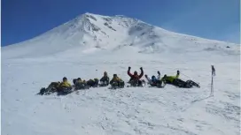 【北海道・大雪山】絶景スノーシュー「旭岳・天人峡ガイドに1日おまかせコース」ロープウェイからも絶景!