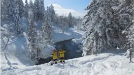 【北海道・大雪山】絶景スノーシュー体験!子供も楽しめる「旭岳・天人峡・カモ沼・ワサビ沼コース」