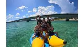 [Okinawa, Kouri Island] A completely private tour for each group♪ Choose from 5 new activities and 2 jet ski experiences with this classic tarp plan.