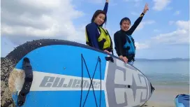 [Okinawa, Yomitan] [Limited to one group ☆ Private traditional house rental plan] Try your first SUP in the emerald green sea! <Photo data> Free gift included