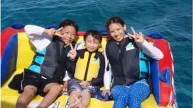 【從那霸出發】慶良間群島浮潛+2項水上運動(方案與魚類互動體驗)