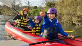 [사이타마현 도키가와시 아라시야마정] 고무 카약을 타고 즐기는 래프팅 ♪ 체험 시간: 2시간! 초보자, 가족, 커플 모두 환영합니다! 타마가와 온천 이용권과 기념사진이 포함되어 있습니다!