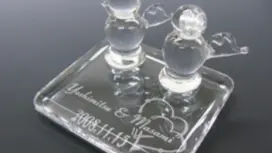 【千葉・若葉区】一生の思い出に「ガラスのリングピローを作ろう」