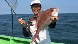【茨城・霞ヶ浦/土浦/鹿島/潮来】テンヤマダイを釣ろう!「午前・乗合プラン」レクチャー付き!