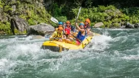 [Tokyo, Okutama/Ome] 0 minutes walk from the station! Enjoy the great outdoors of Okutama with rafting!