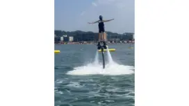 【神奈川・逗子】8/2(日)開催!はじめてのフライボード&SUPヨガ体験