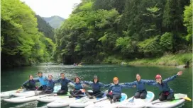 奥多摩YOGA on SUP(5/17、8/16、11/1開催)