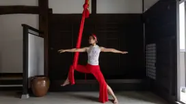 【東京・青梅】5/4(月祝)開催!初心者歓迎!蔵ハンモックヨガ&野菜バランスランチ