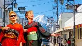 [Yamanashi, Fujiyoshida] KIMONO Dohchoo at Mt. Fuji - Kimono Journey @ the Foot of Mount Fuji