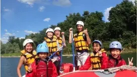 [Tokamachi, Niigata] Participation is open to first graders and above! Rafting tour on the Shinano River, Japan's largest river! Hot spring included