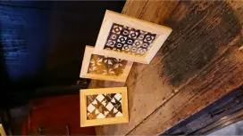 [Murakami City, Niigata Prefecture] Handmade in a townhouse! Experience stencil dyeing with Murakami tea, the northernmost tea, using natural dyes