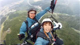 【長野・白馬】初めての方も安心!タンデムフライトコース!インストラクターと観光飛行