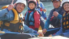 [Shizuoka/Gotemba] Exciting and thrilling family rafting on the Fuji River