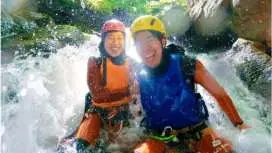 [Niyodogawa Town, Kochi] "Nakatsu Valley Canyoning Tour" A great adventure into the deep Niyodo Blue world! Come see a world you've never seen before!