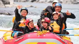 [Shikoku Yoshino River] Experience authentic rafting in half a day! Oboke Short Rafting Tour