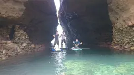 [ชิมาเนะ / ฮามาดะ] ออกไปเดินเล่นริมทะเล! ประสบการณ์ SUP (กระดานยืนพาย) (90 นาที)