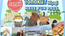 Have Fun In Tohoku 1 Week Free Pass