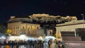 NIGHT WALK THROUGH PLAKA, MONASTIRAKI AND ANAFIOTIKA|Greece