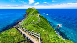 Hokkaido Wonders & Sweets: Shakotan Cape Kamui, Otaru Canal & Shiroi Koibito Park