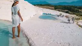 庫薩達斯私人棉花堡之旅|土耳其
