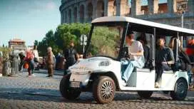 Rome in One Day – Full Day Private Golf Cart Tour|Italy