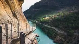 Caminito del Rey guided tour with shuttle bus from El Chorro