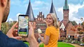 Self-guided digital scavenger hunt in Lübeck