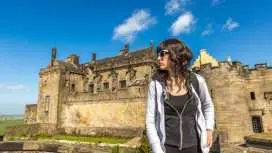 Loch Lomond, The Trossachs National Park and Stirling Castle from Glasgow
